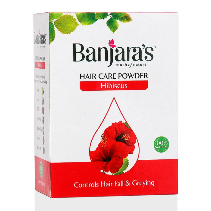 Banjaras Hibiscus Hair Care Powder  (5*20gms)