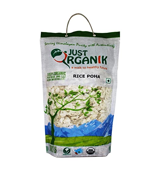 Just Organik White Rice Poha