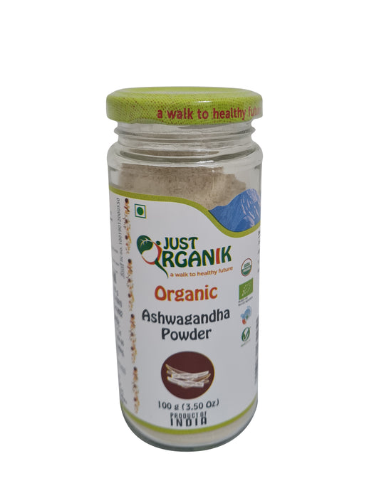 Just Organik Organic Ashwagandha Powder