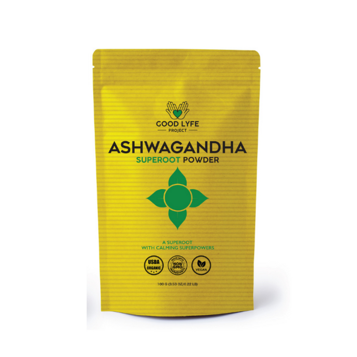 Good Lyfe Project Organic Ashwagandha Superoot Powder