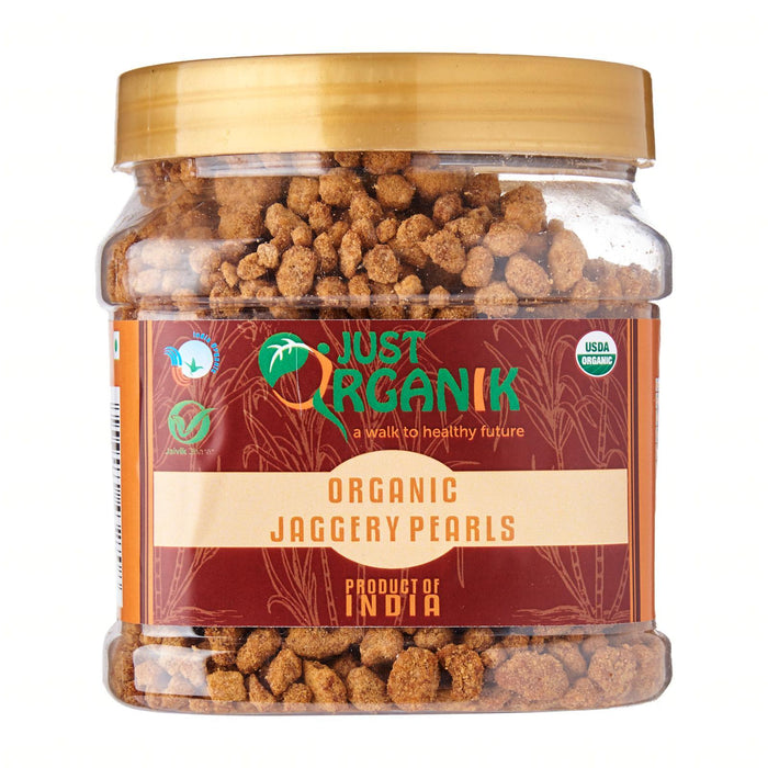 Just Organik Organic Jaggery Pearls