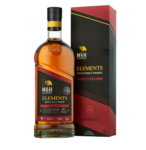 M&H Elements Sherry Cask Single Malt Whisky