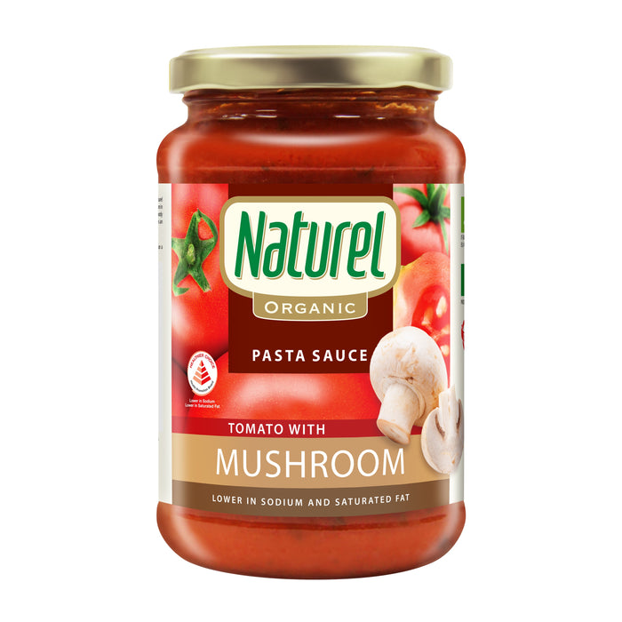 Naturel Organic Tomato With Mushroom Pasta Sauce