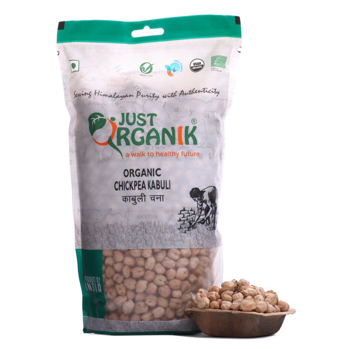 Just Organik Organic Kabuli Chana (Chick Peas)