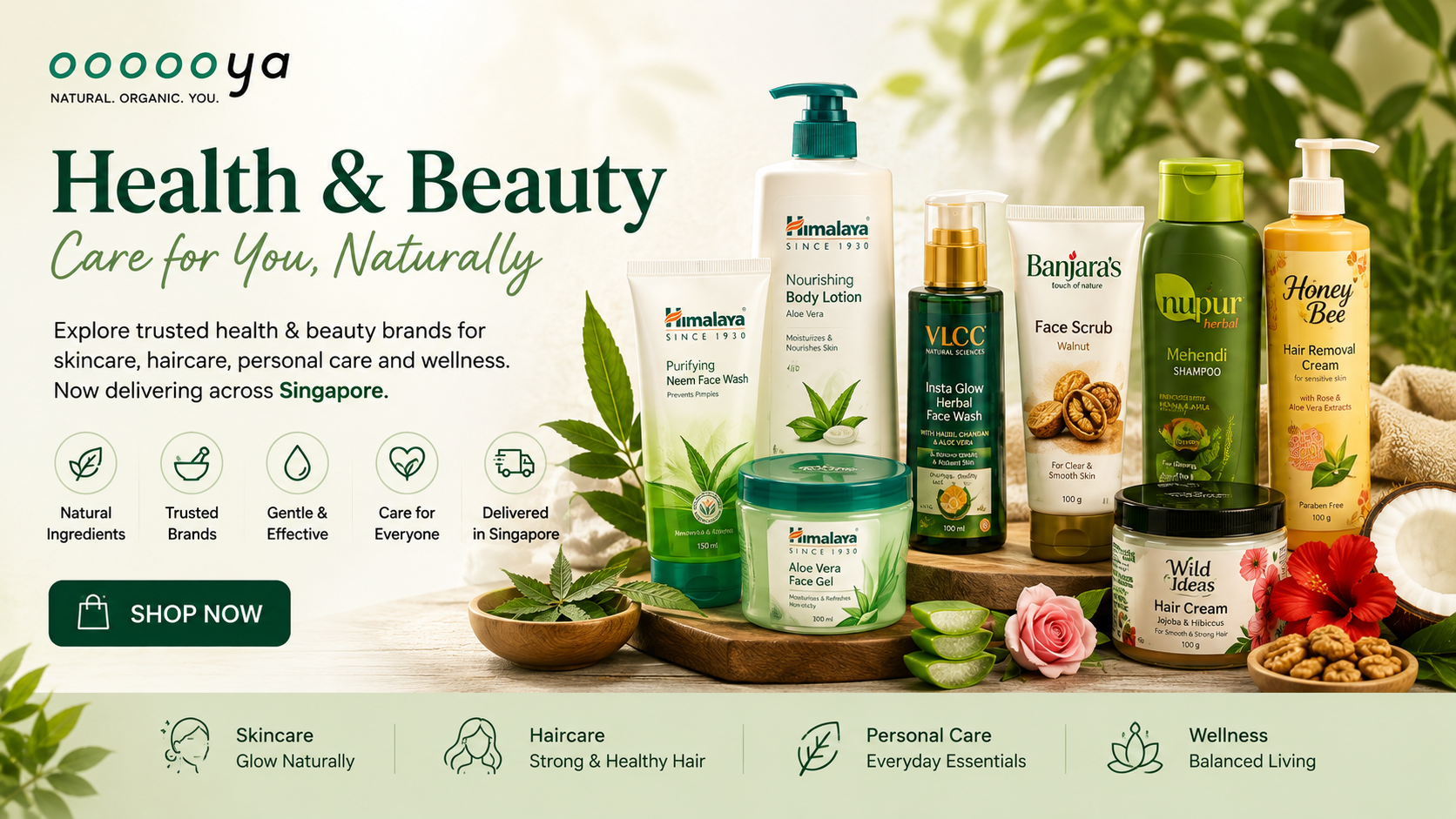 Health &amp; Beauty Essentials for Everyday Care in Singapore