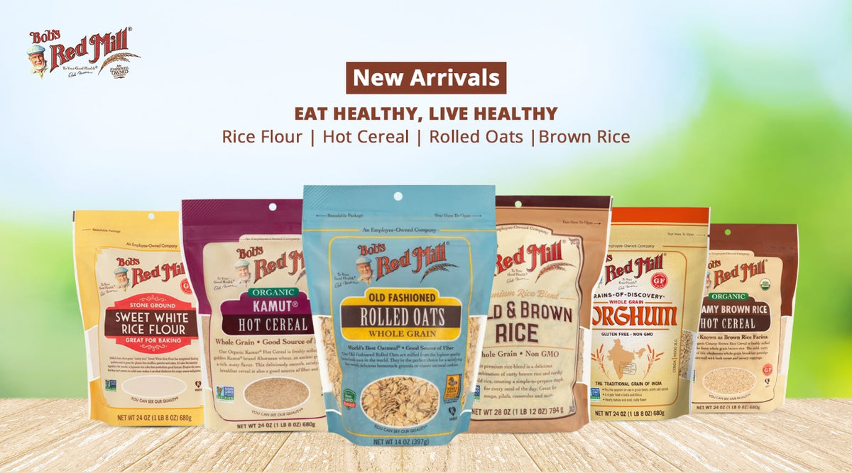 Buy Bob's Red Mill Online in Singapore Bob's Red Mill Store Oooooya