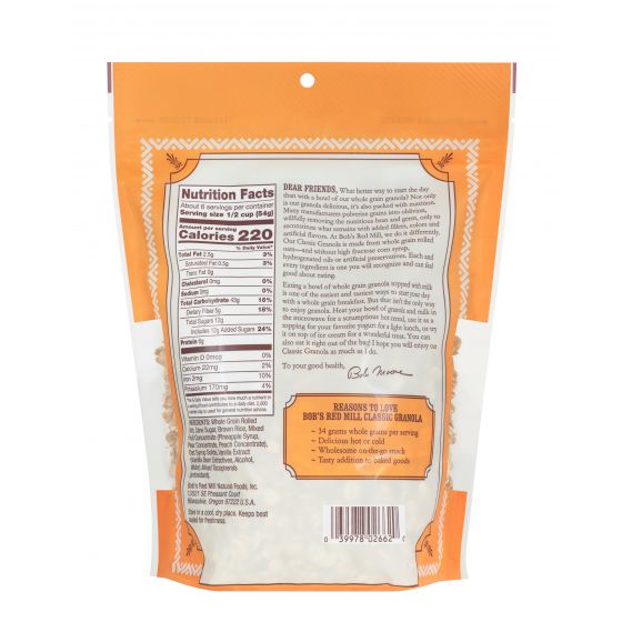 Bob's Red Mill Classic Granola