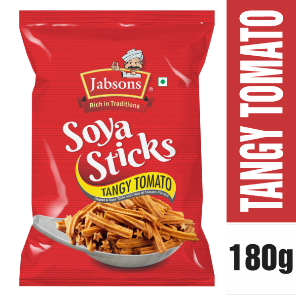 Jabsons Soya Sticks Tangy Tomato 180g