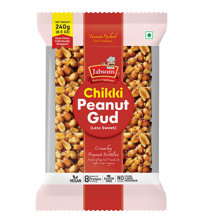 Jabsons Peanut Gud Chikki