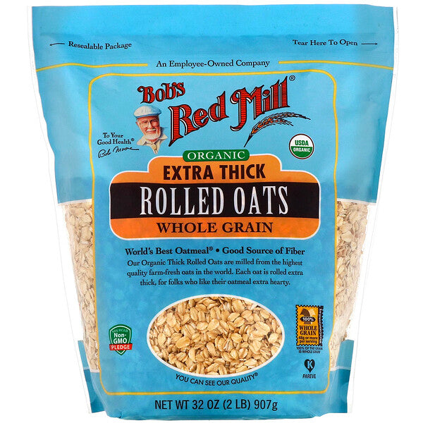 Bob's Red Mill Organic Extra Thick Rolled Oats