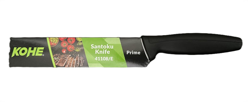 Kohe Santoku Knife straight edge-Hollow 7.5in blade (41108/E)