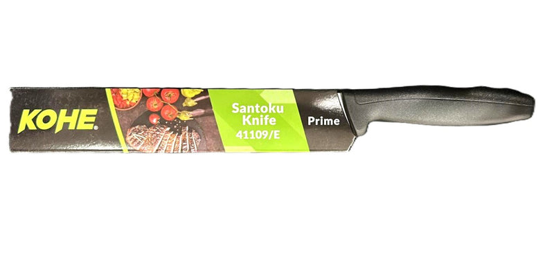 Kohe Santoku Knife straight edge-Hollow 8.75in blade (41109/E)