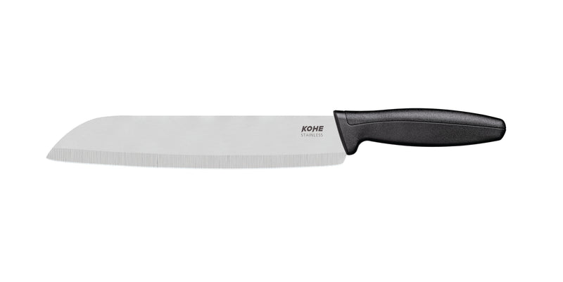 Kohe Santoku Knife straight edge-Hollow 8.75in blade (41109/G)