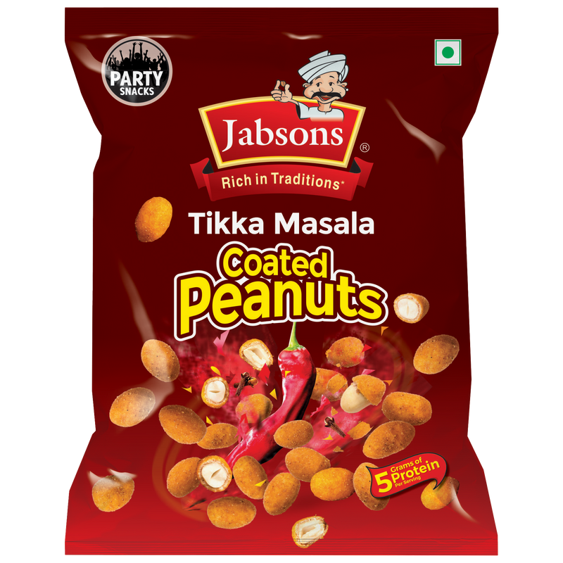 Jabsons Tikka Masala Coated Peanut