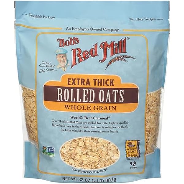 Bob's Red Mill Extra Thick Rolled Oats Whole Grain