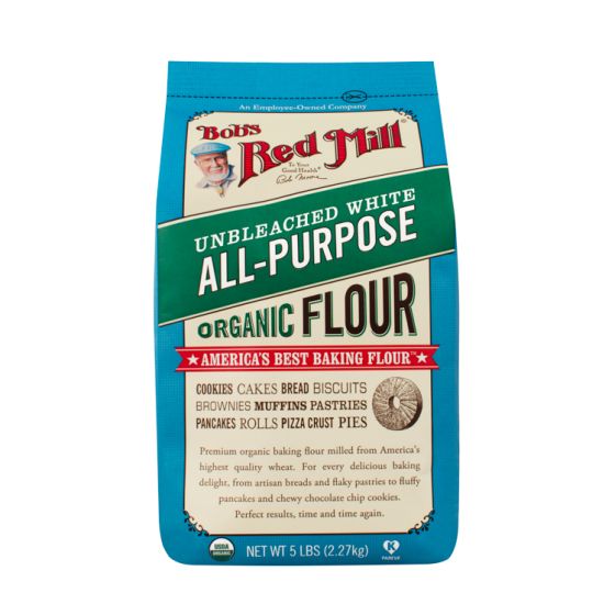 Bob's Red Mill Organic Unbleached White All-Purpose Organic Flour