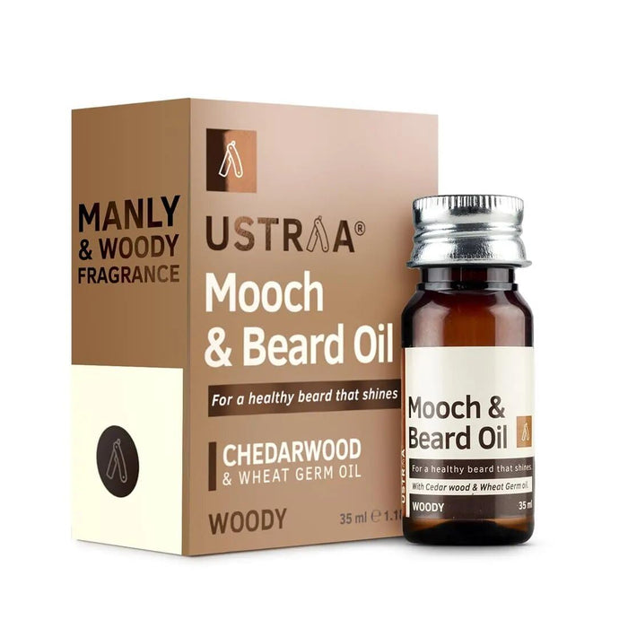 Ustraa Woody Mooch and Beard Oil