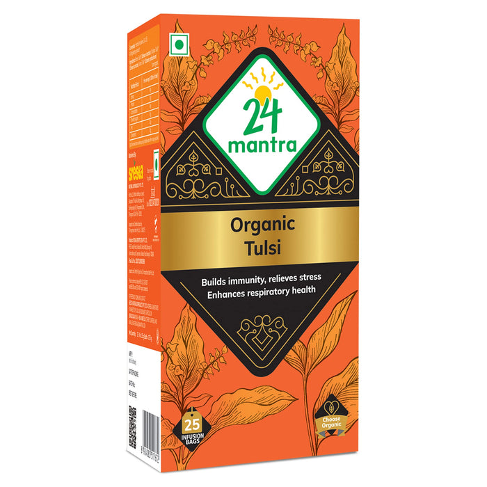 24 Mantra Organic Tulsi Tea 25 티백