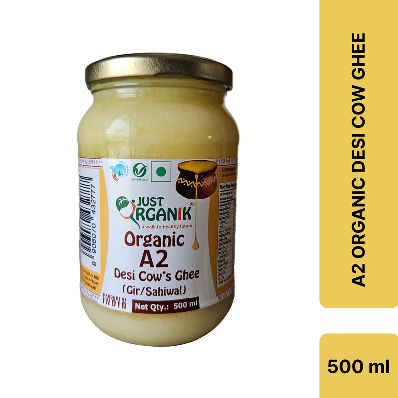 Just Organik Organic A2 Desi Cow Ghee