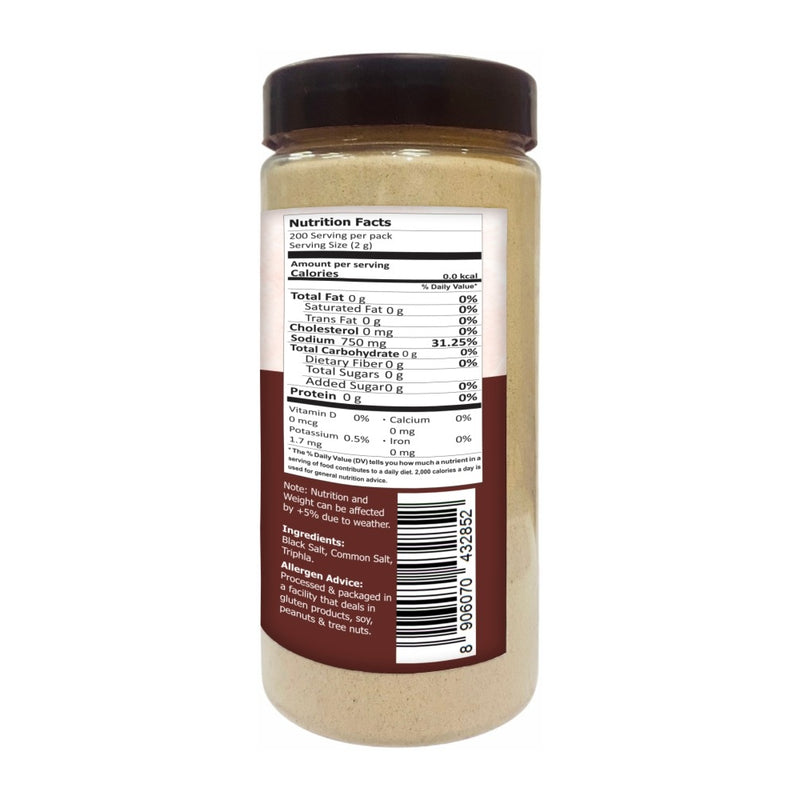Just Organik Organic Black Salt