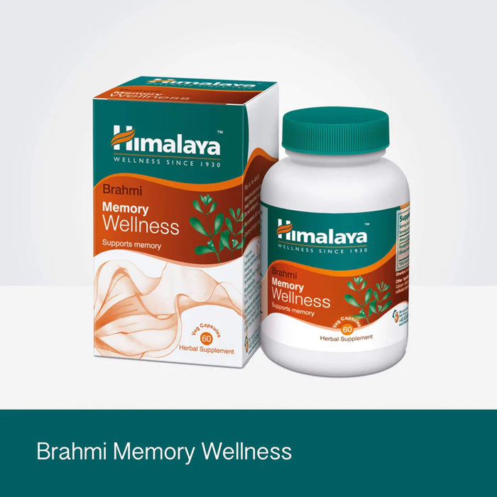 Himalaya Brahmi Memory Wellness - Memory Booster 60's (SG Pack)