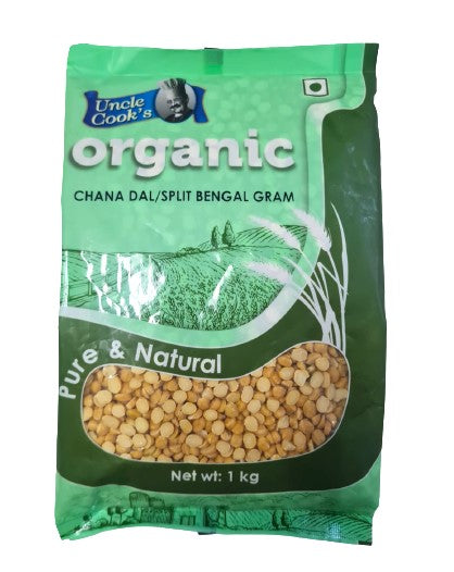 Uncle Cook's Organic Chana dal/Split Bengal Gram