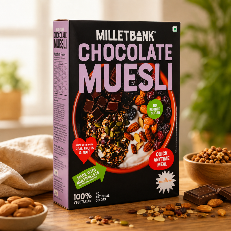 Millet Bank Chocolate Muesli 350g