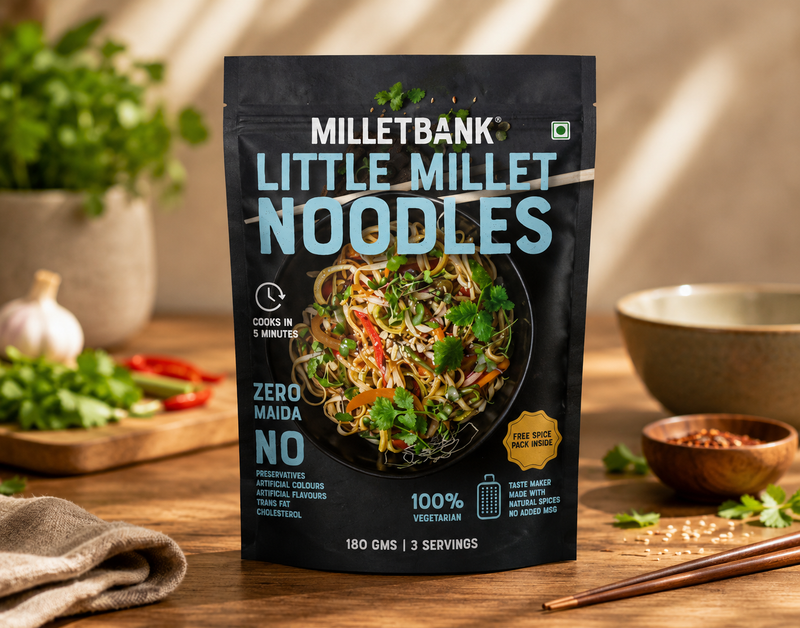 Millet Bank Little Millet Noodles 180g