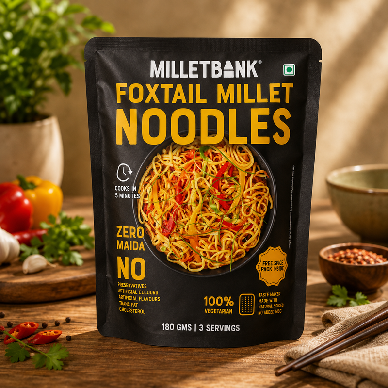 Millet Bank Foxtail Millet Noodles 180g