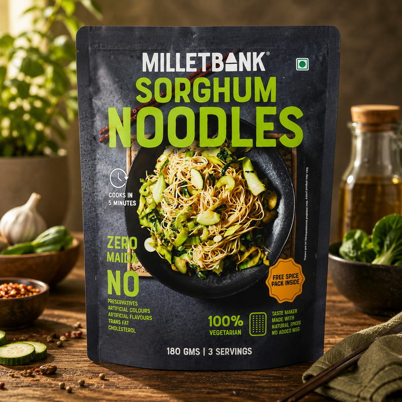 Millet Bank Soghrum Noodles 180g