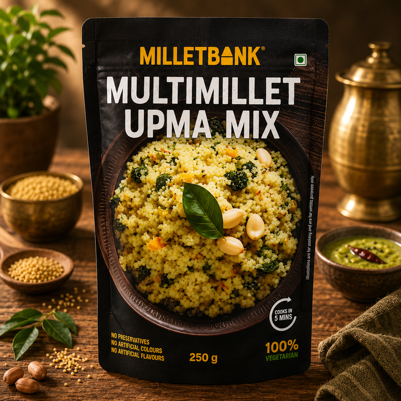 Millet Bank Multi Millet Upma Mix 250g