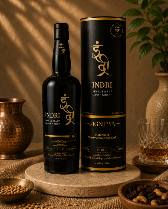 Indri Agneya Single Malt Indian Whisky