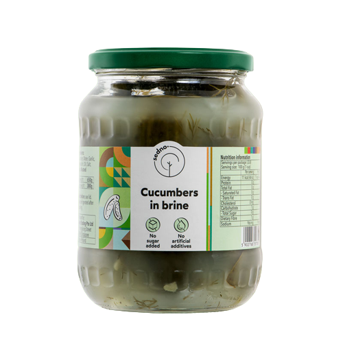 Sedno Cucumbers in brine
