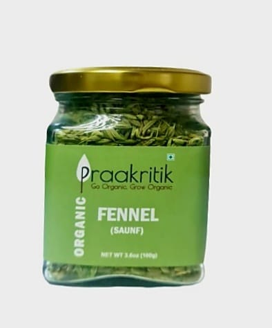 Praakritik Organic Saunf/Fennel Seed
