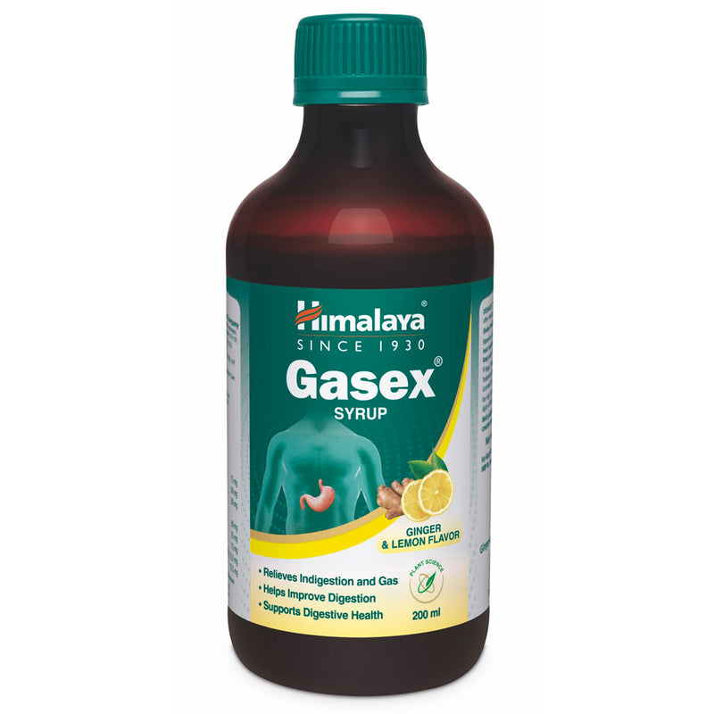 Himalaya Gasex Syrup (Ginger with Lemon Flavour)