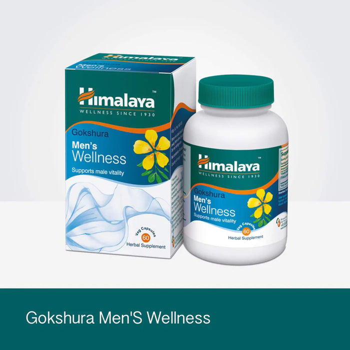 Himalaya Gokshura Men'S Wellness - Boost Male'S Performance 60's (SG Pack)