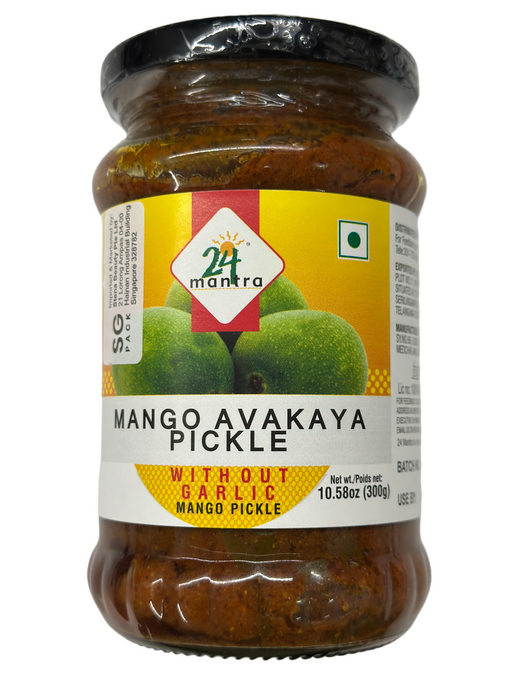 24 Mantra  Mango Avakaya Pickle Without Garlic
