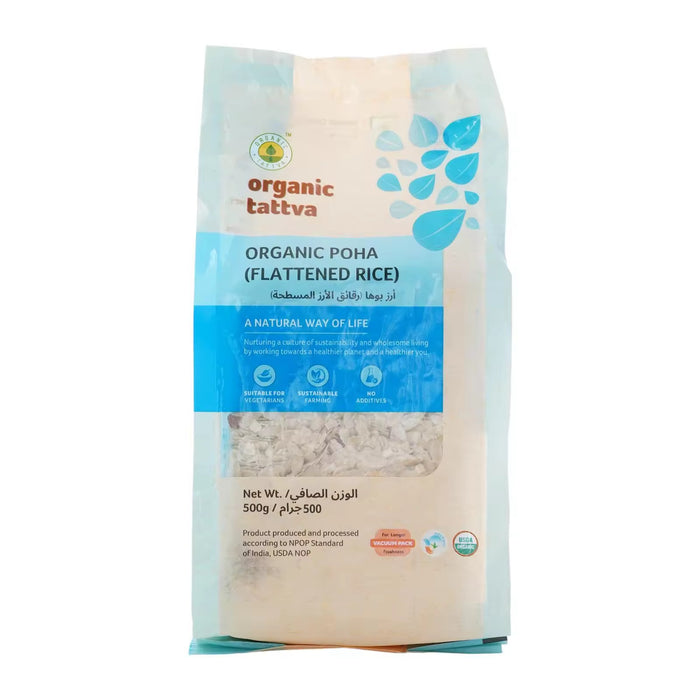 Organic Tattva Organic Poha (Flattened Rice) 500 g