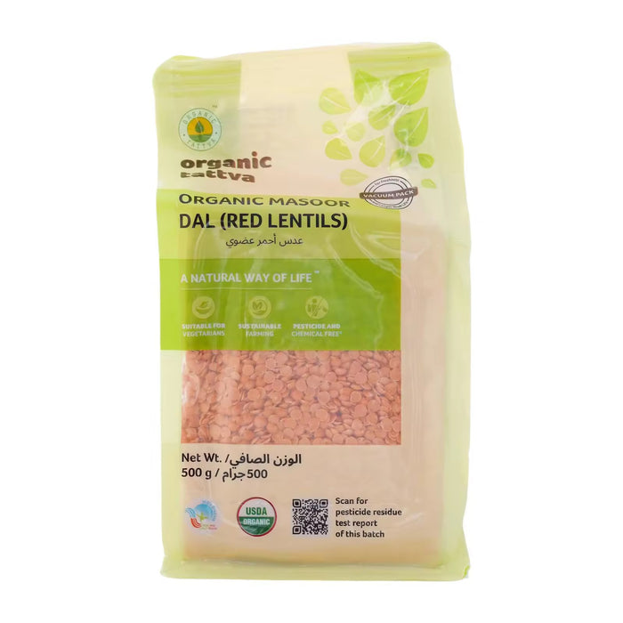 Organic Tattva Organic Masoor Dal 500 g