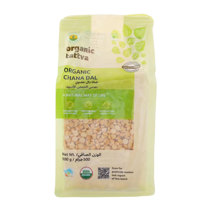 Organic Tattva Organic Chana Dal 500 g