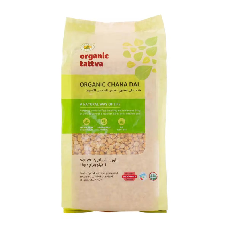 Organic Tattva Organic Chana Dal 1 kg