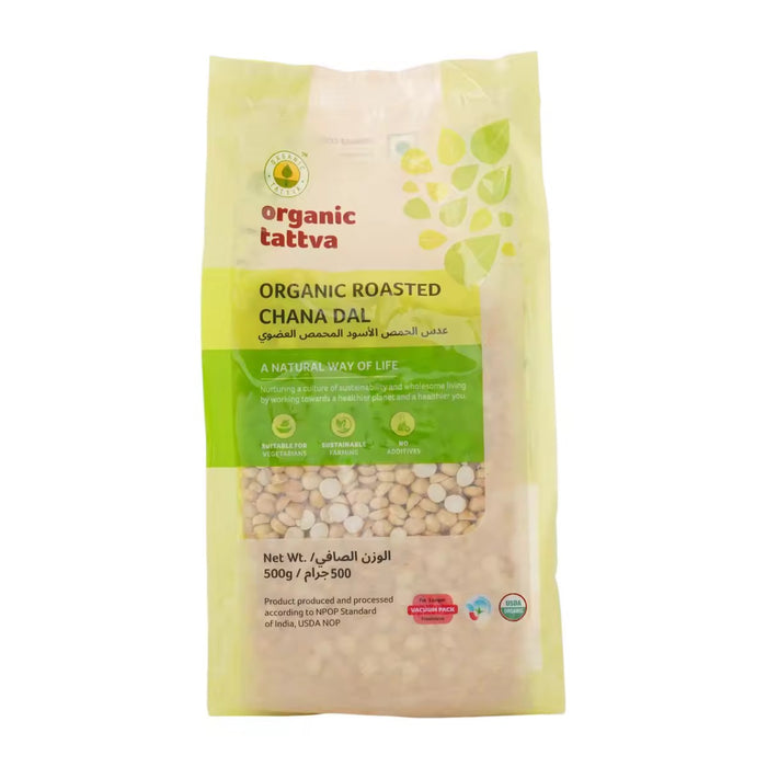 Organic Tattva Organic Roasted Chana Dal 500g
