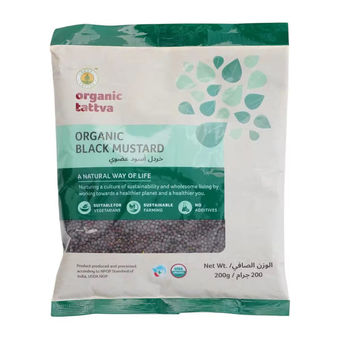 Organic Tattva Organic Black Mustard 200g