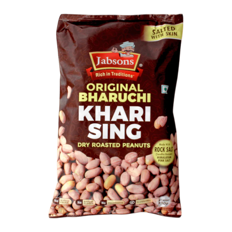Jabsons Roasted Peanut Khari Sing With Skin