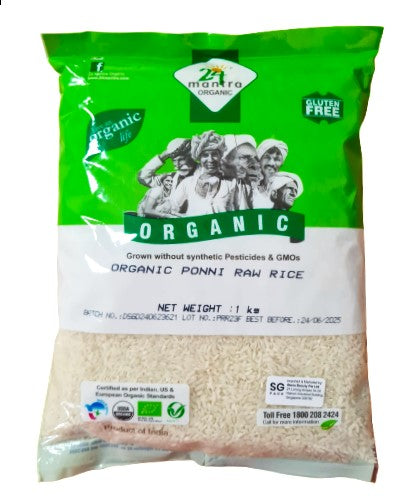 24 Mantra Organic Ponni Raw Rice