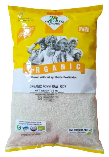 24 Mantra Organic Ponni Raw Rice