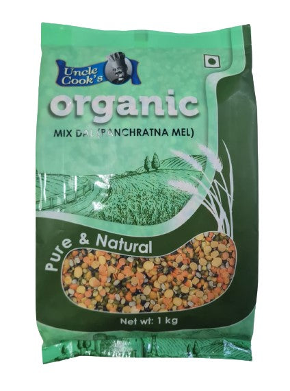 Uncle Cook's Organic Mix Dal (Panchratna Mel)