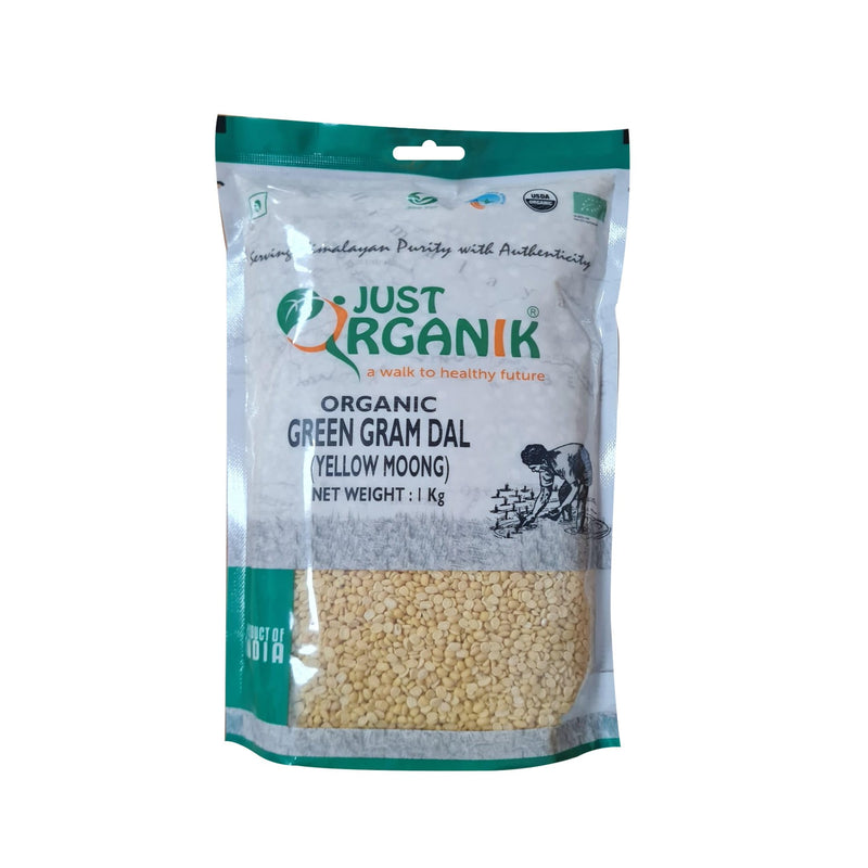 Just Organik Organic Moong (Mung) Dal