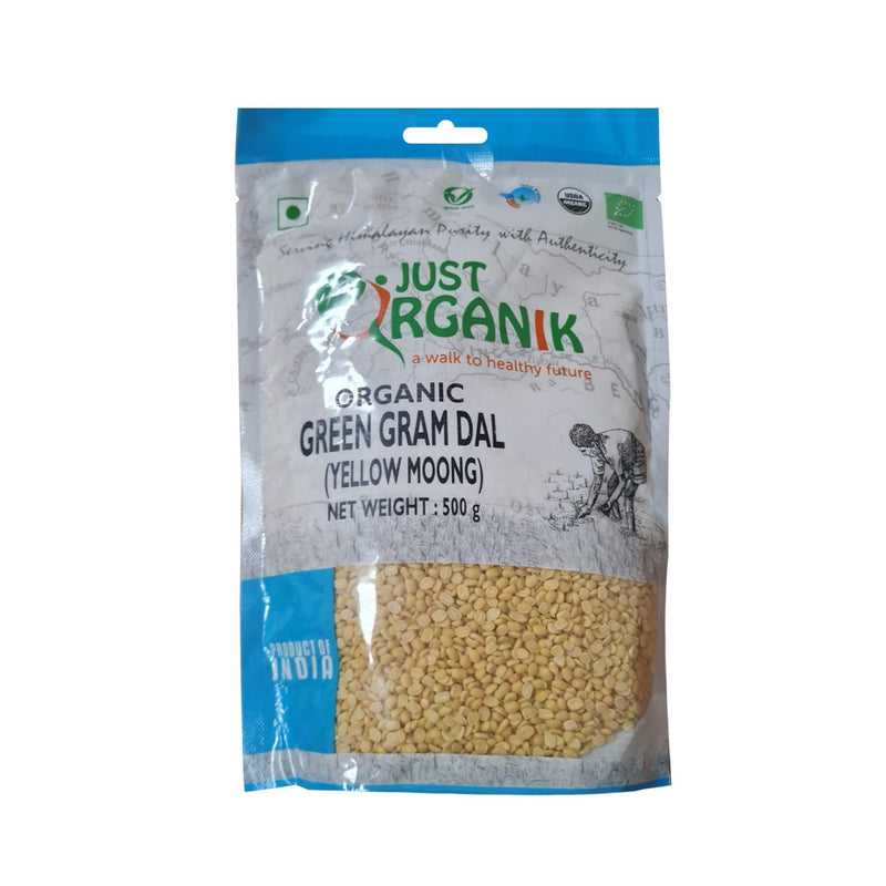Just Organik Organic Moong (Mung) Dal