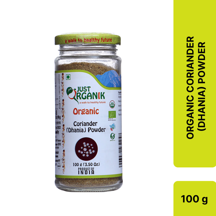 Just Organik Organic Coriander / Dhania Powder